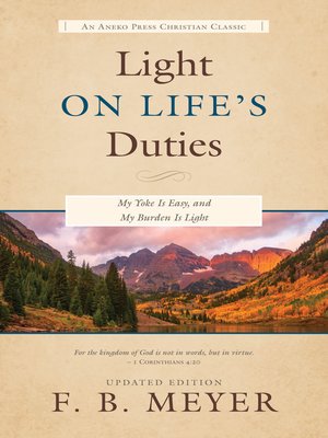 cover image of Light on Life's Duties